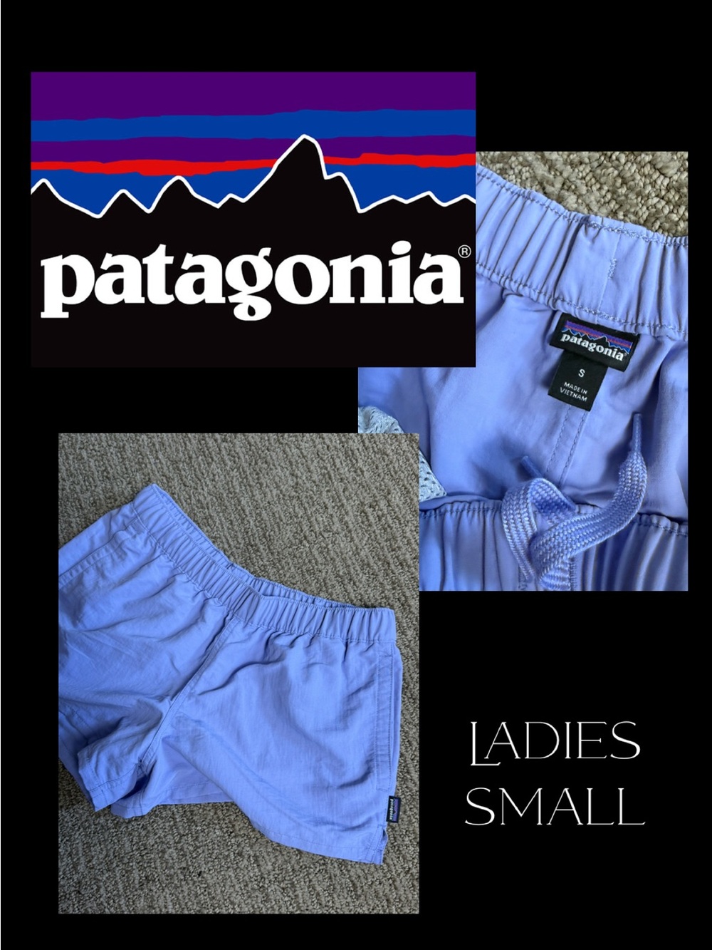 Patagonia barley Baggies 2.5 inch